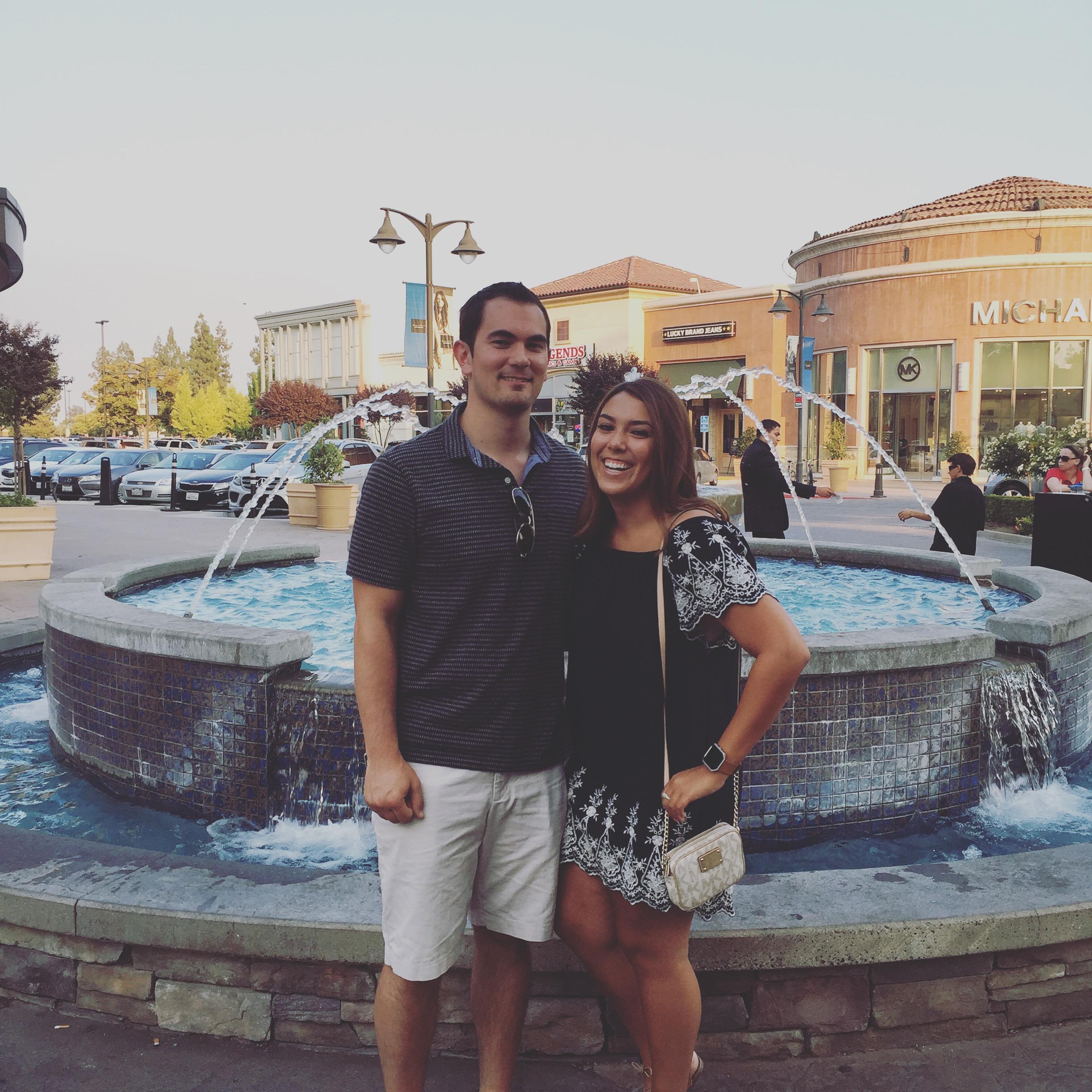 Courtnee's Birthday Dinner one year