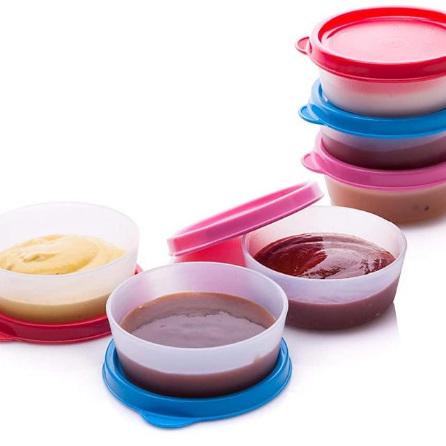 Leakproof, BPA Free 5.5 oz Souffle Cups and Lids 200 PK. Stackable