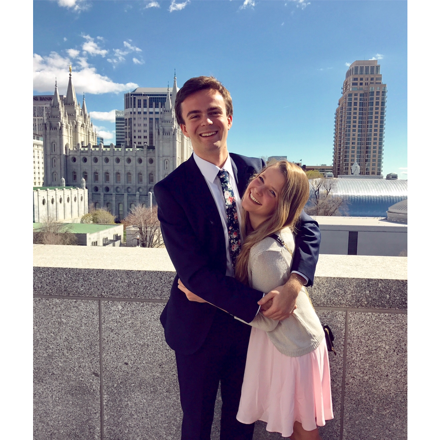 First LDS General Conference together.
