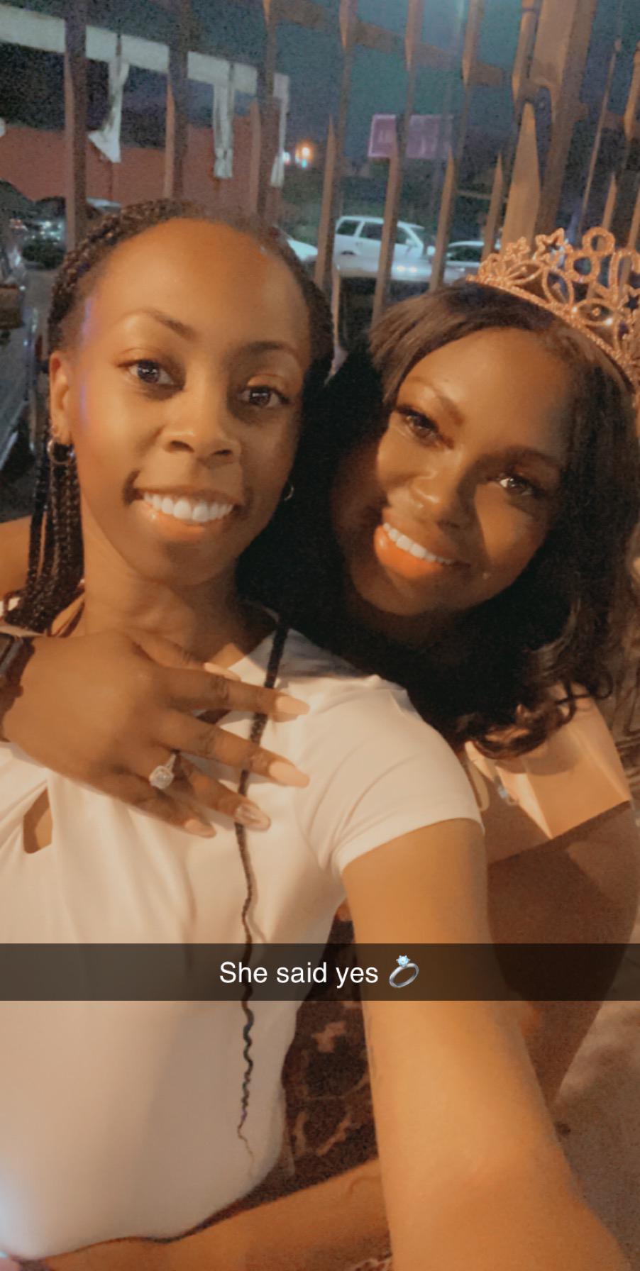 THE NIGHT SHE SAID YES!