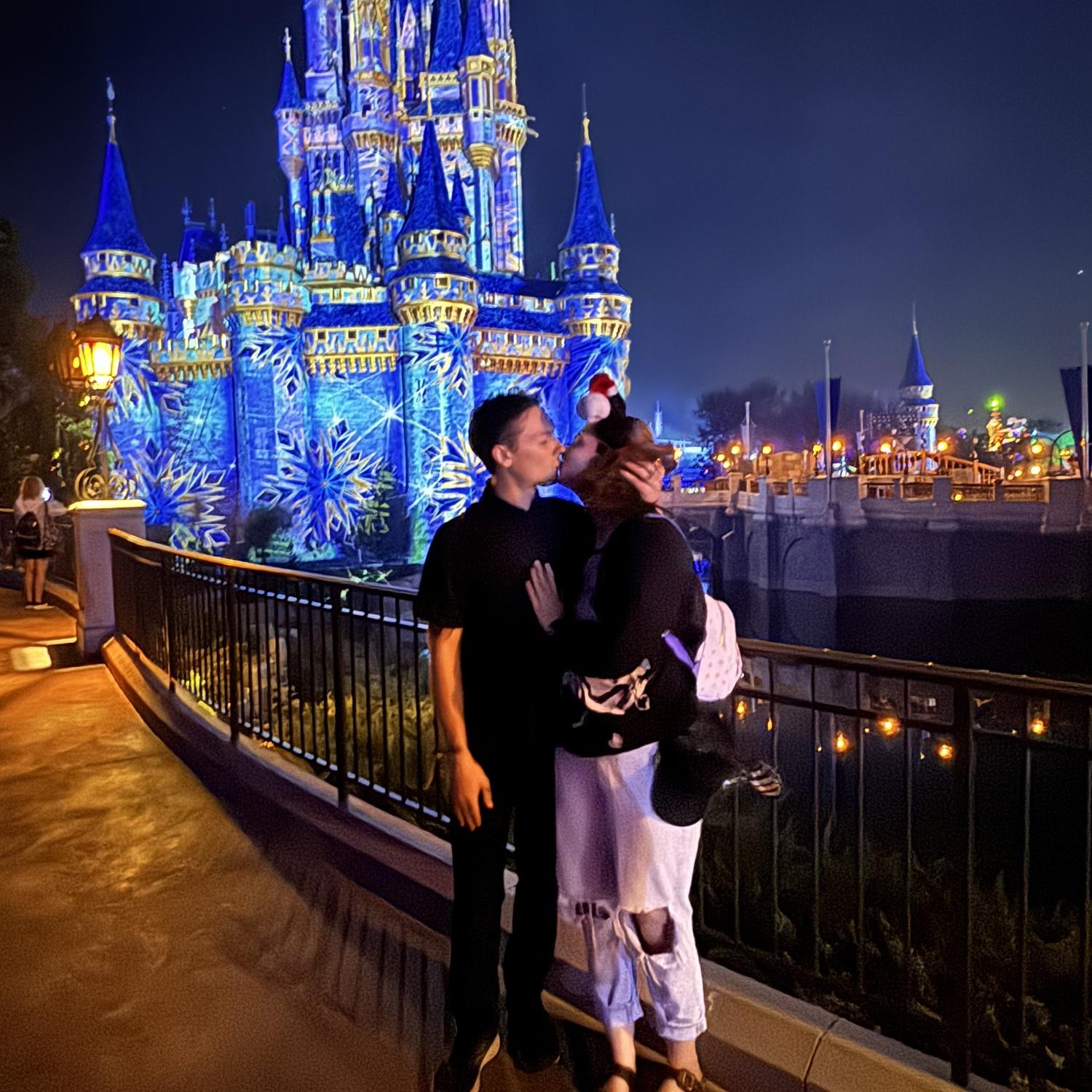 The most magical place on earch to get engaged