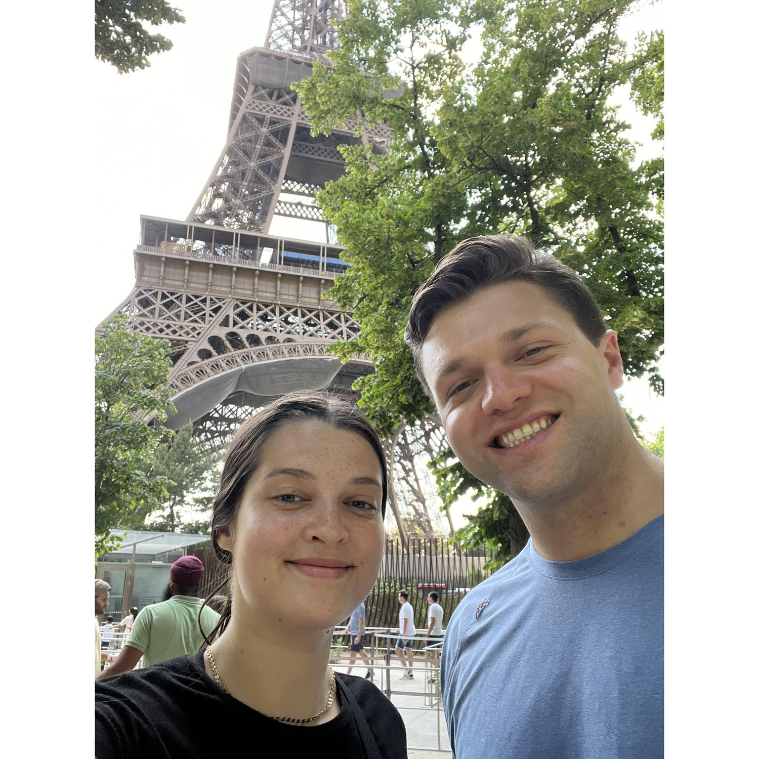 The Eiffel Tower. June 2023.