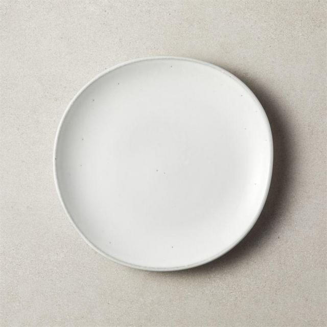Halley White Salad Plate