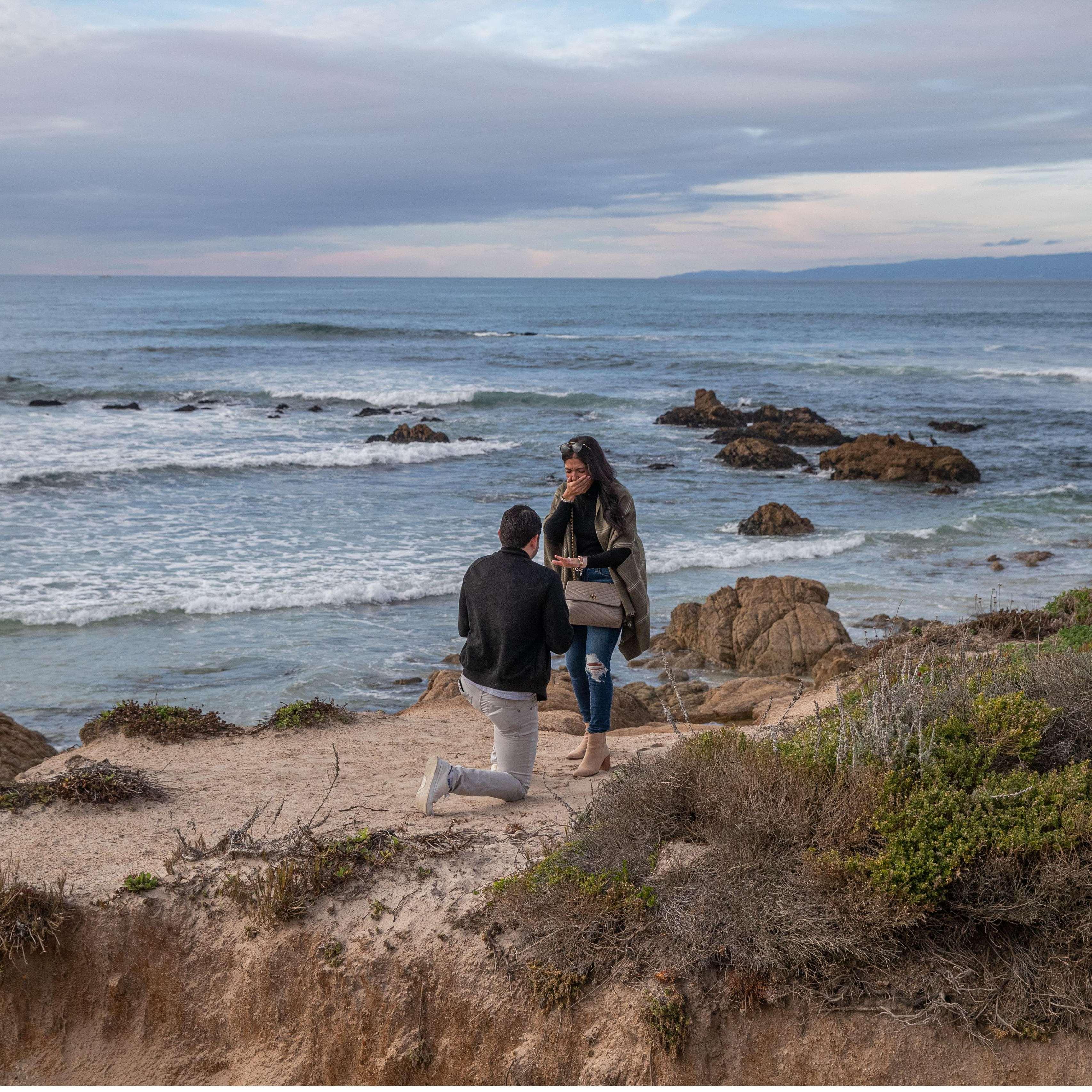 The moment Brandon asked Maddie to marry him.