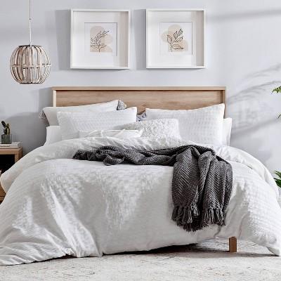 Waffle Stripe Bed in a Bag Comforter Set - Loft Style