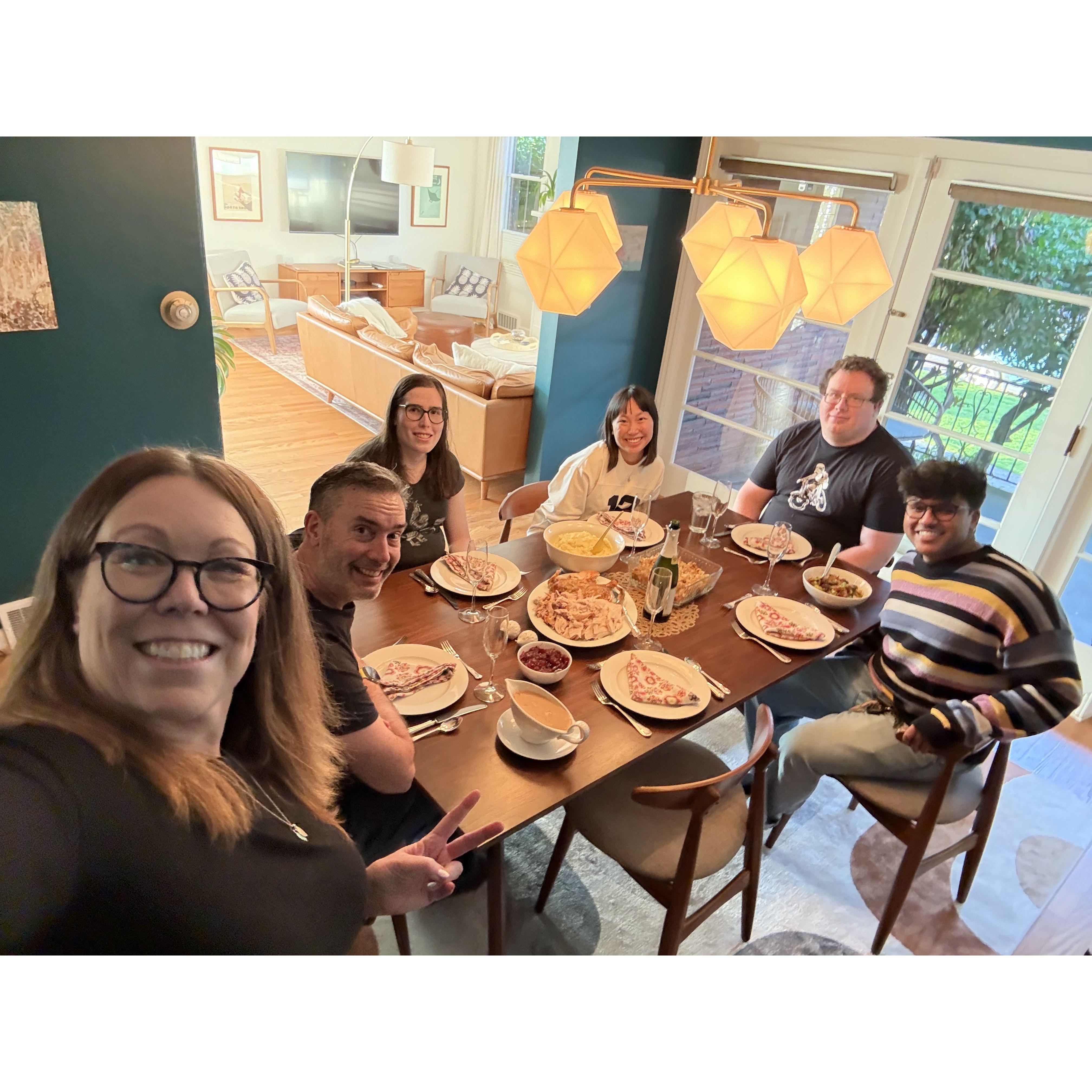 First Thanksgiving with the family!