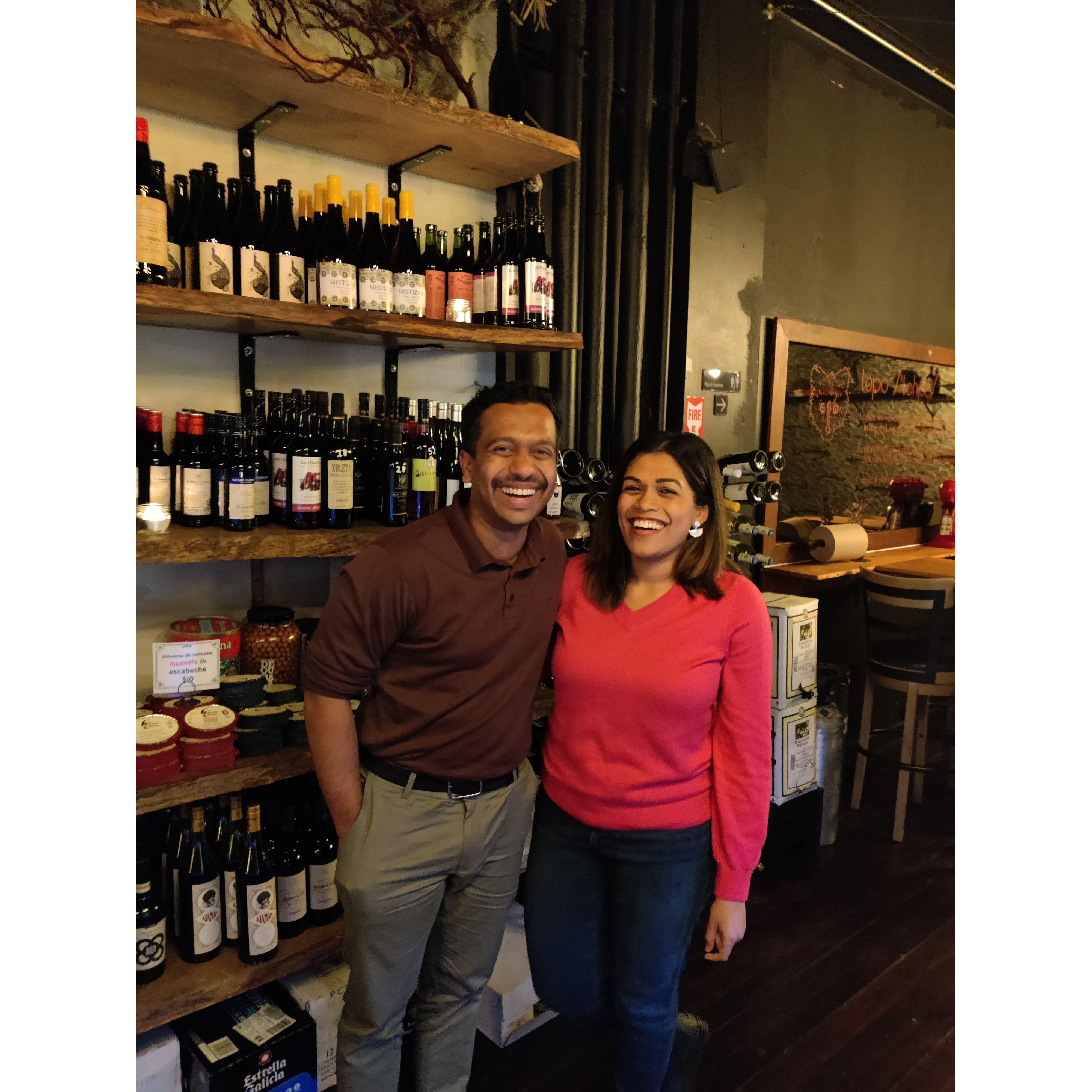 Our first picture together!