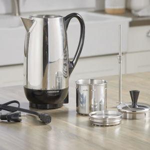 Farberware 12 cups Black/Silver Percolator