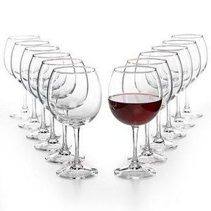 The Cellar Glassware Basics 12-Pc. Red Wine Set, Created for Macy's