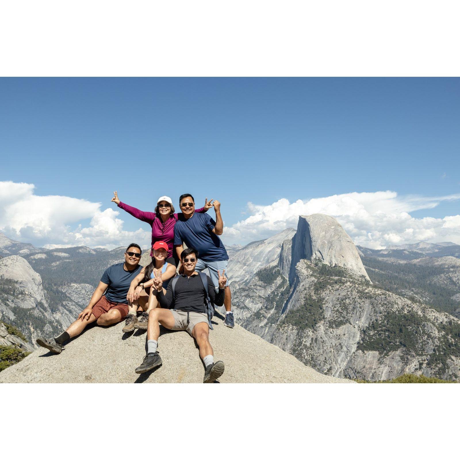 our first time at yosemite national park with michael's parents and albert