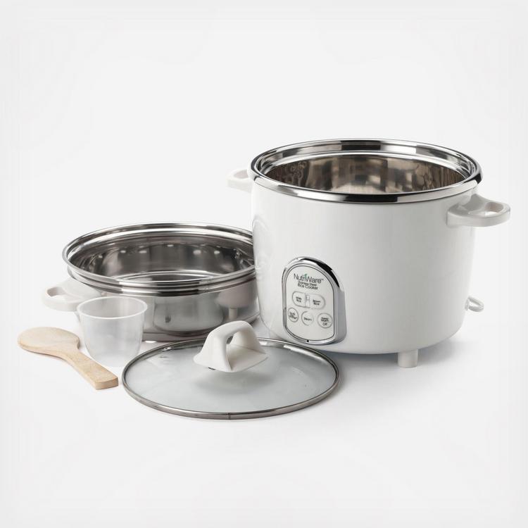Aroma, Nutriware Digital Rice Cooker And Food Steamer, 14