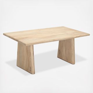 Indigo Road by Egypt Sherrod Trapezium Plank Wood Coffee Table