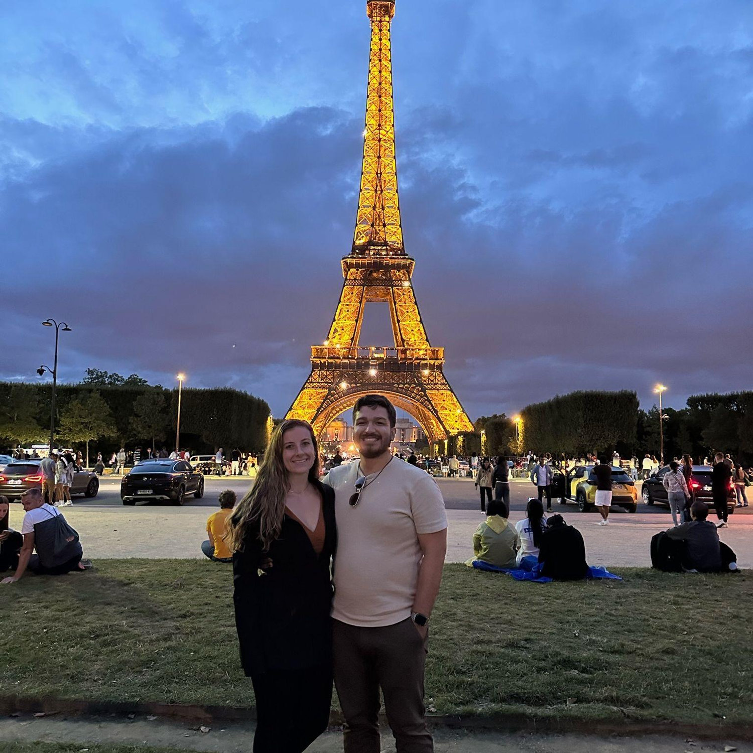 Dallas's first visit to Paris