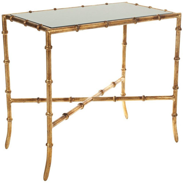 Safavieh Home Collection Margaret Brass and Iron End Table