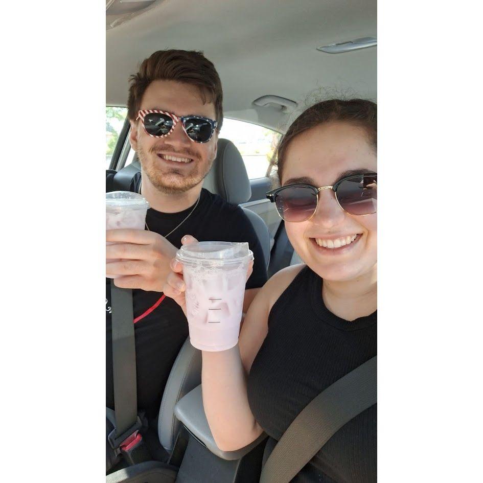 Every trip needs a pink drink!