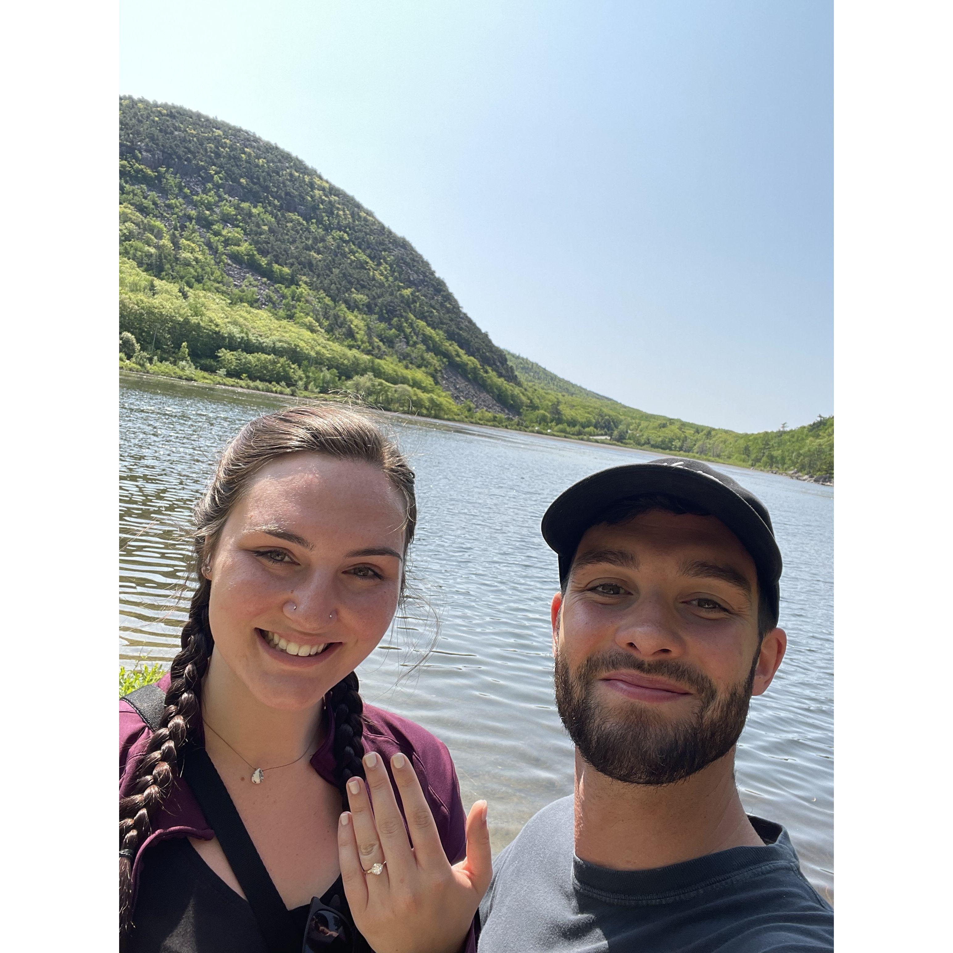Right after I said "YES"