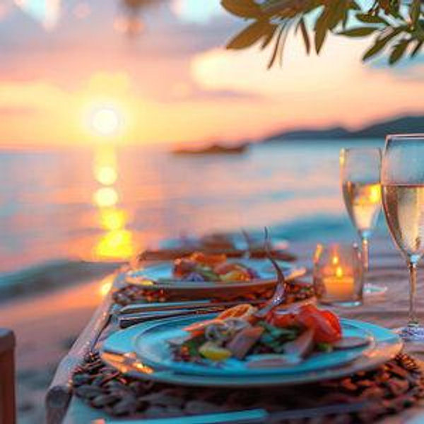Lunch For 2 in St Maarten
