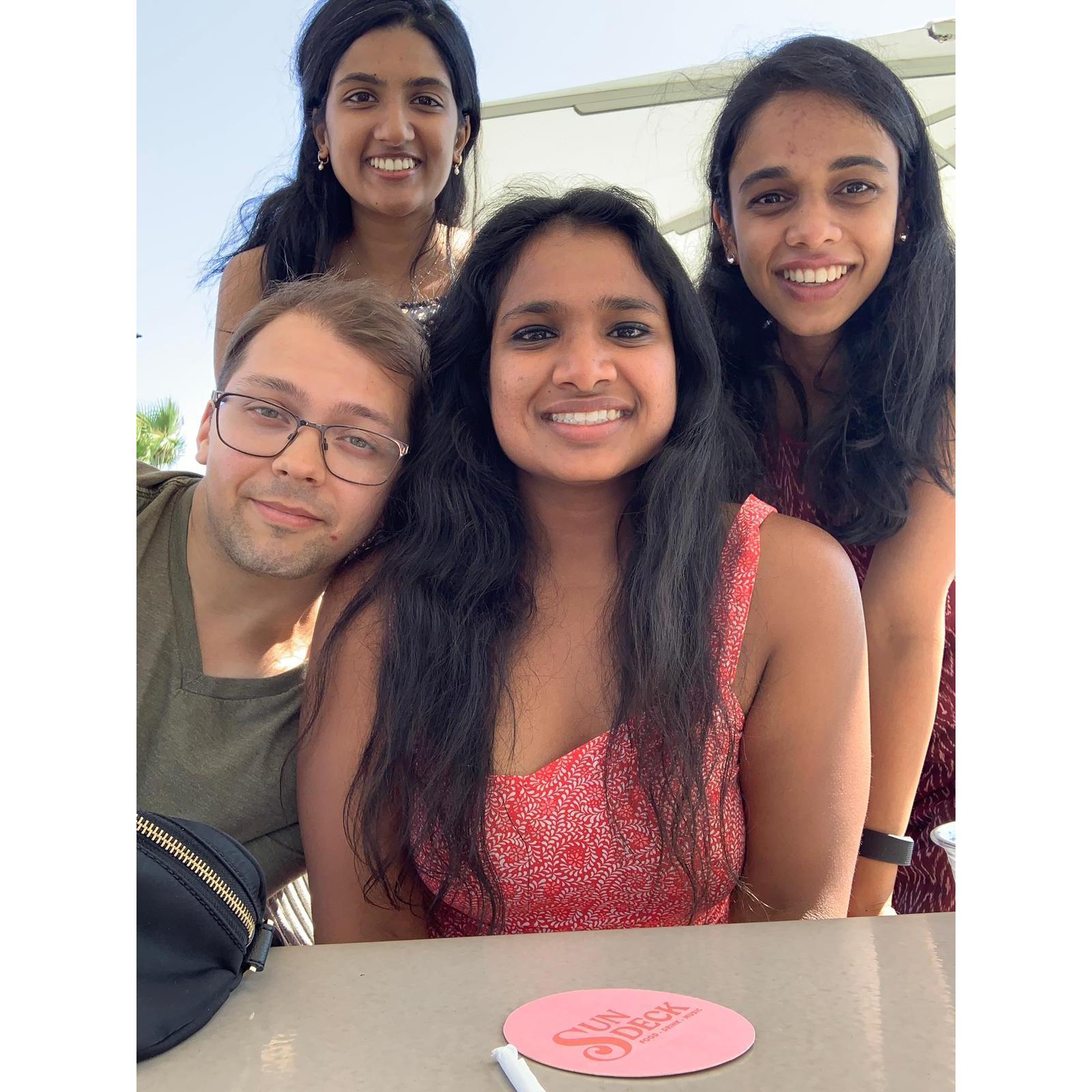 First impressions in Coronado: Tyler passed the vibe check (barely). 😅✨