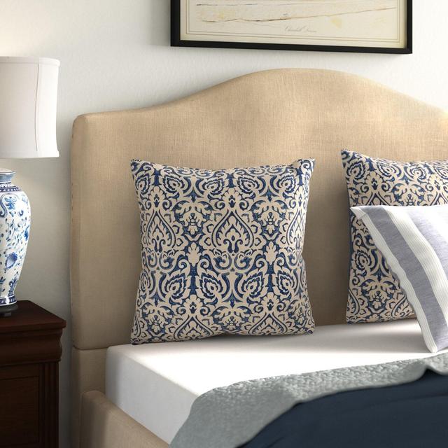 Plumerville Square Cotton Pillow Cover & Insert