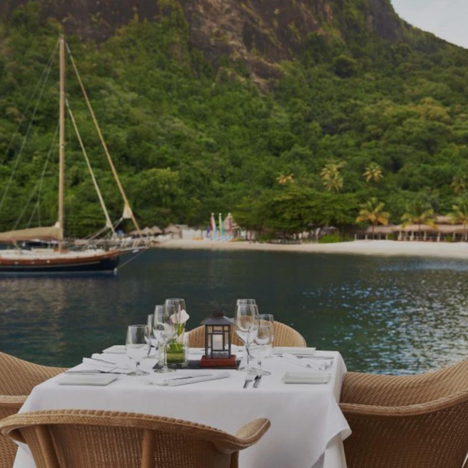 Private Dinner on the Beach in St Lucia