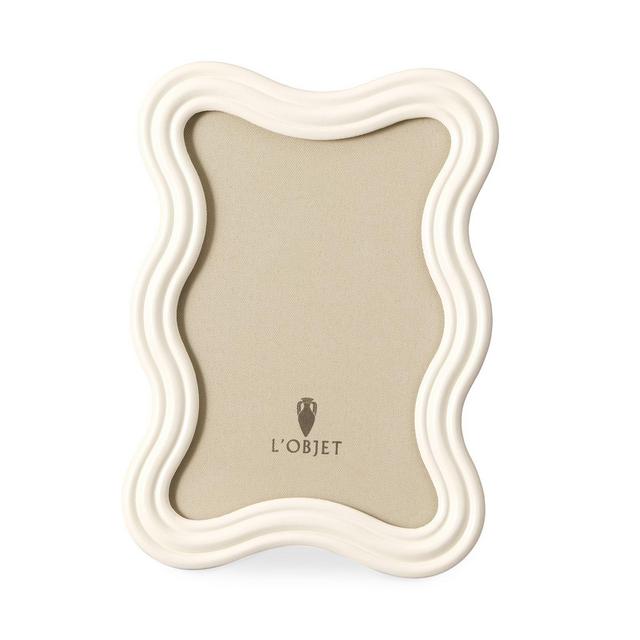 L'Objet Ripple Enamel Frame, 4" x 6"