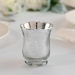 Tulip Shaped Votive Candle Holders, Set Of 4