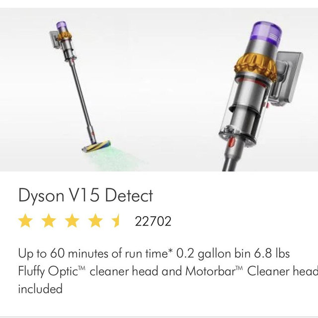 Dyson Vacuum