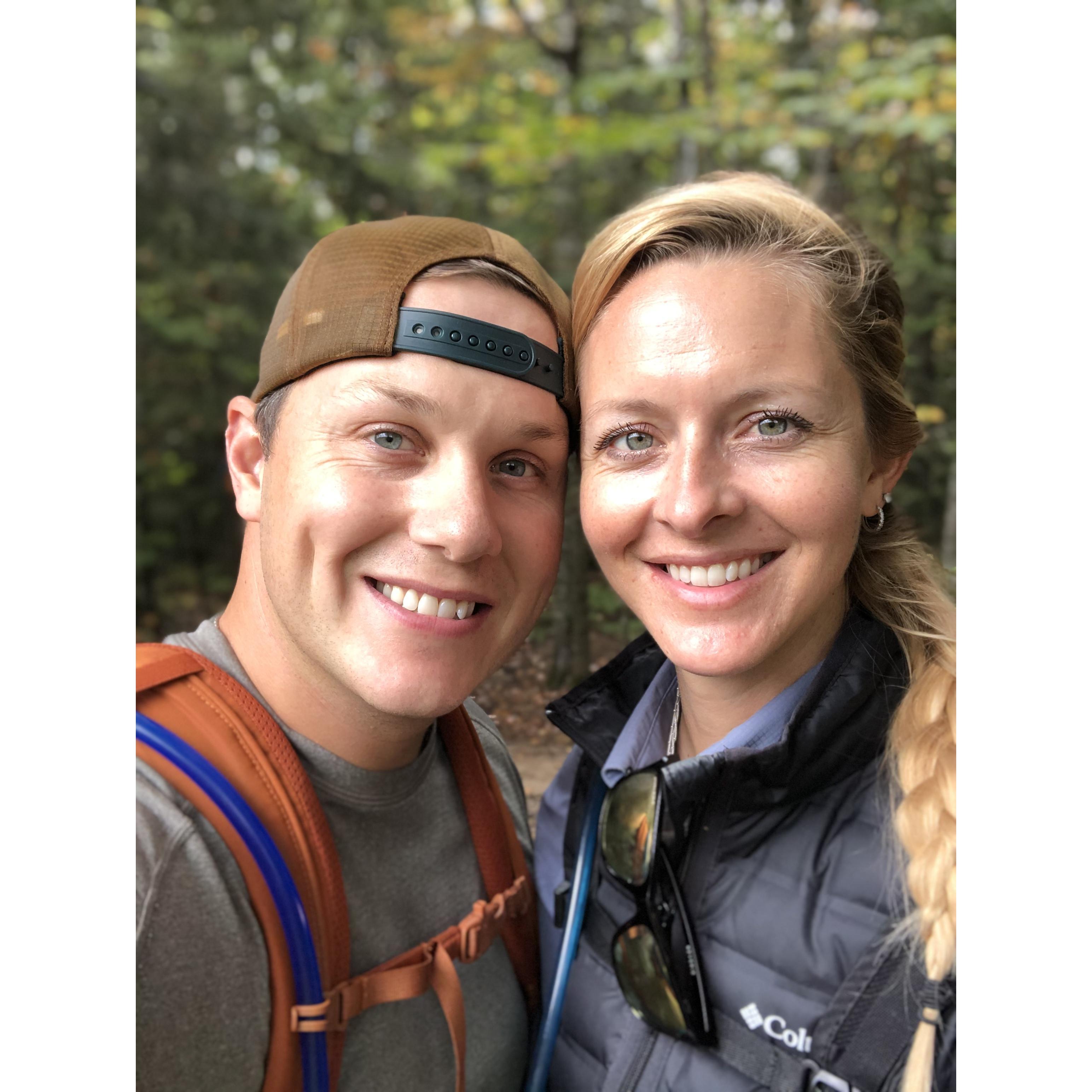 Many hikes!