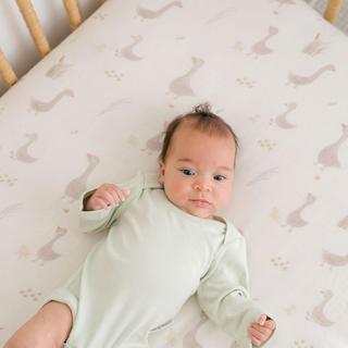 Charlie Farmhouse Crib Fitted Sheet for Baby Nursery