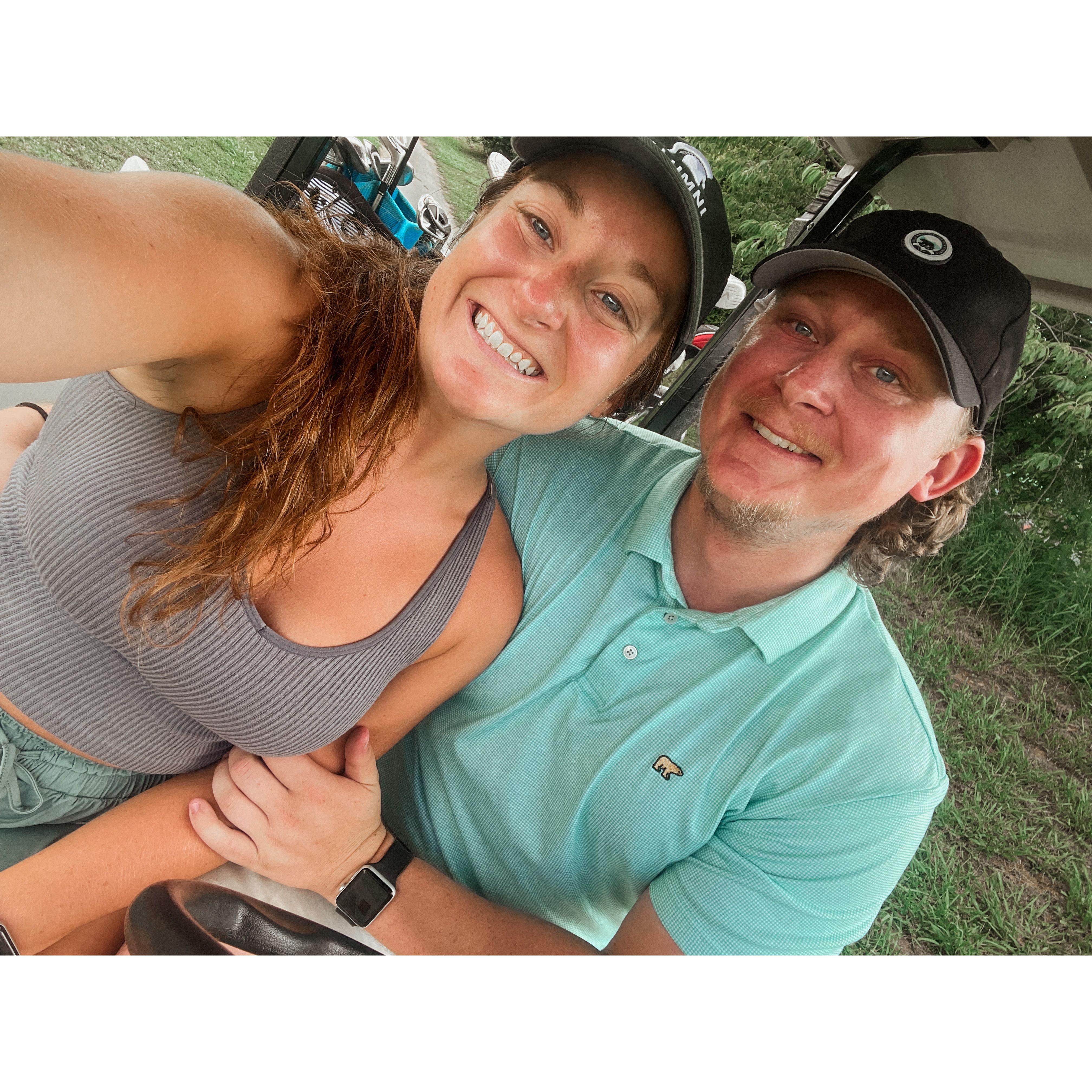 Golfing in Asheville! 