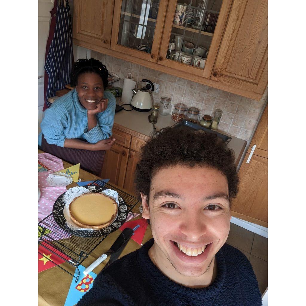 Baking Rudo’s first tart