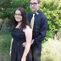 Kaitlyn's 7th Grade Homecoming. Our first picture together!