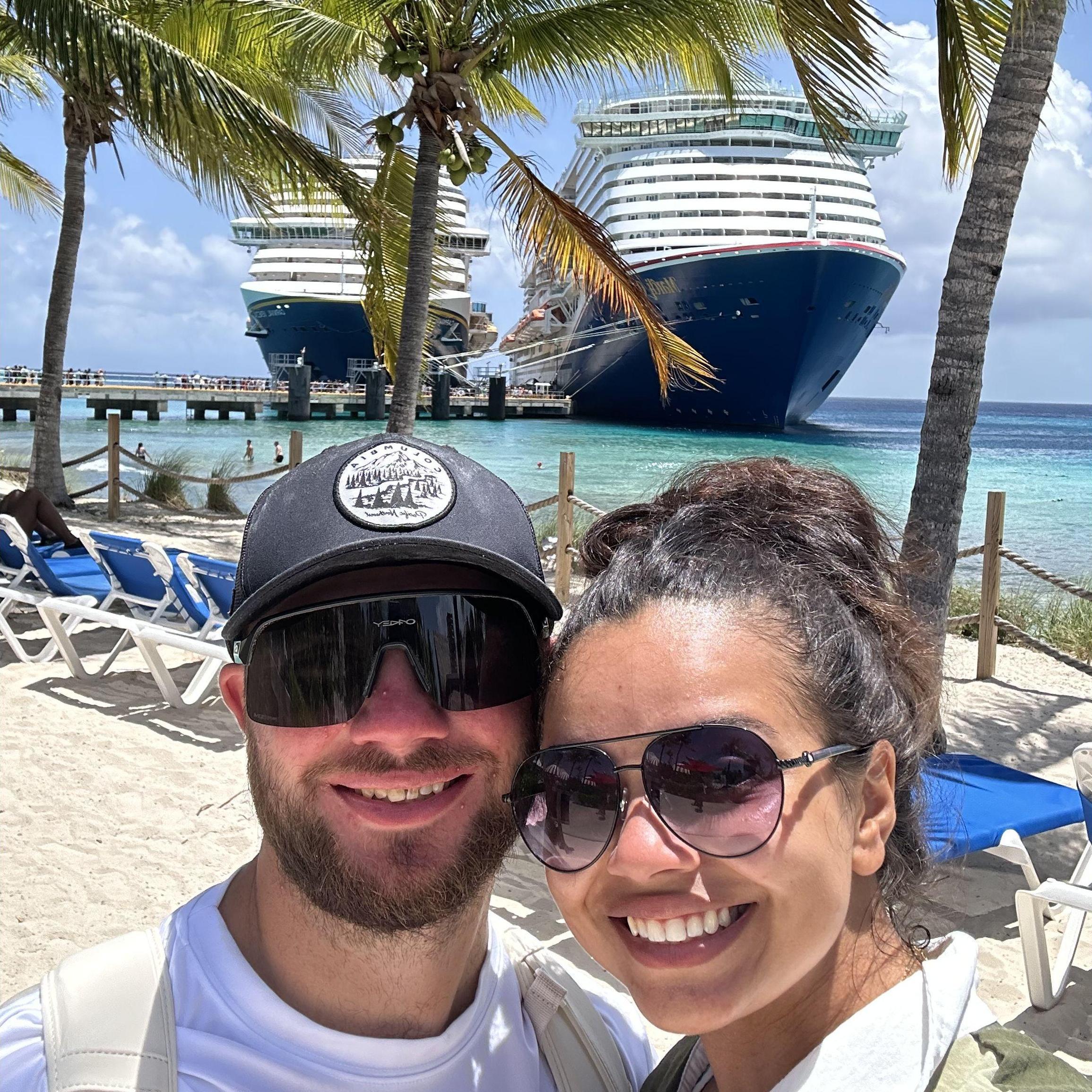One of our favorite things to do is cruise!
