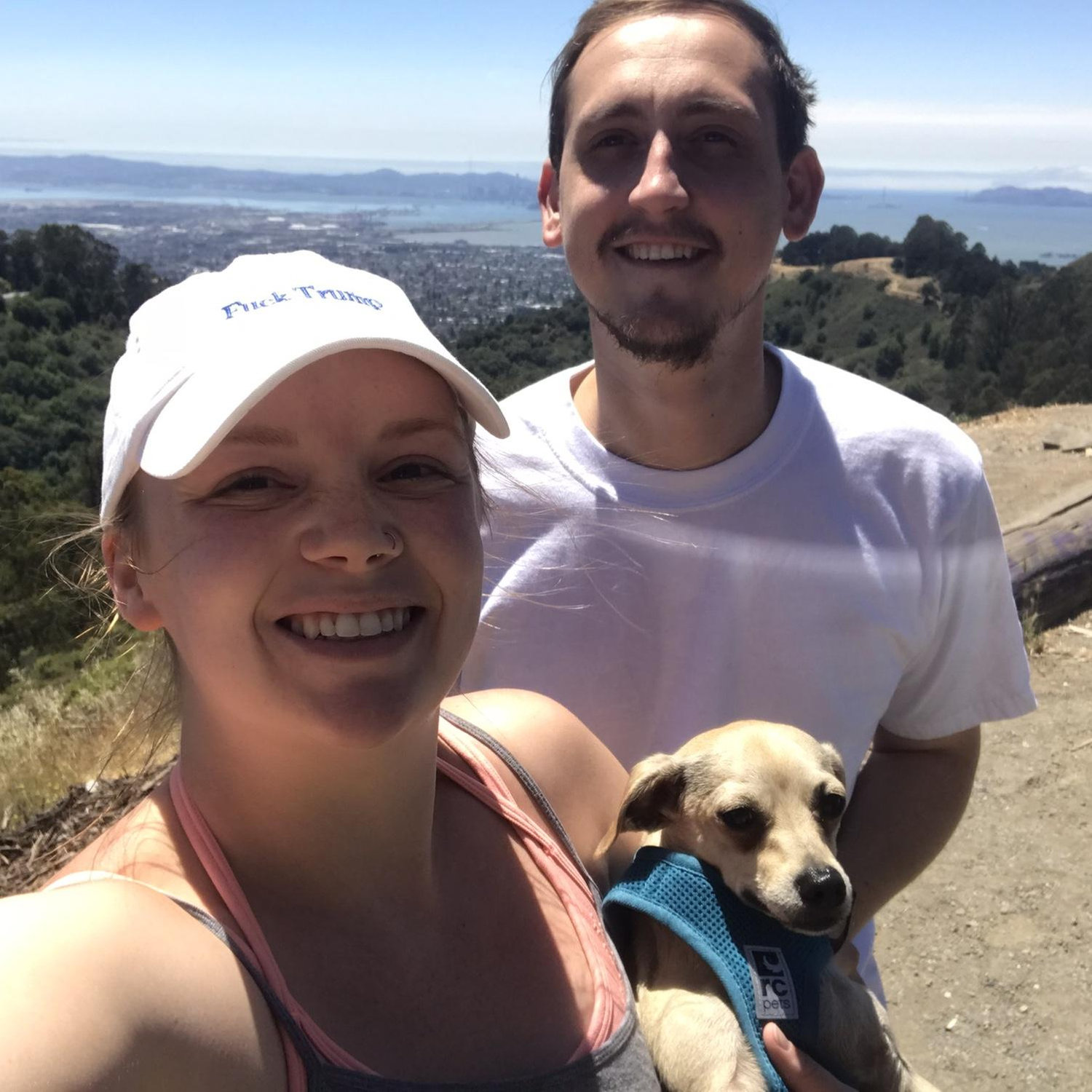Hiking in the East Bay with Oscar