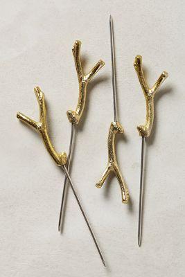 Branch & Twig Cocktail Picks: Set of 4