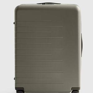 Large Check-In Suitcase - Olive