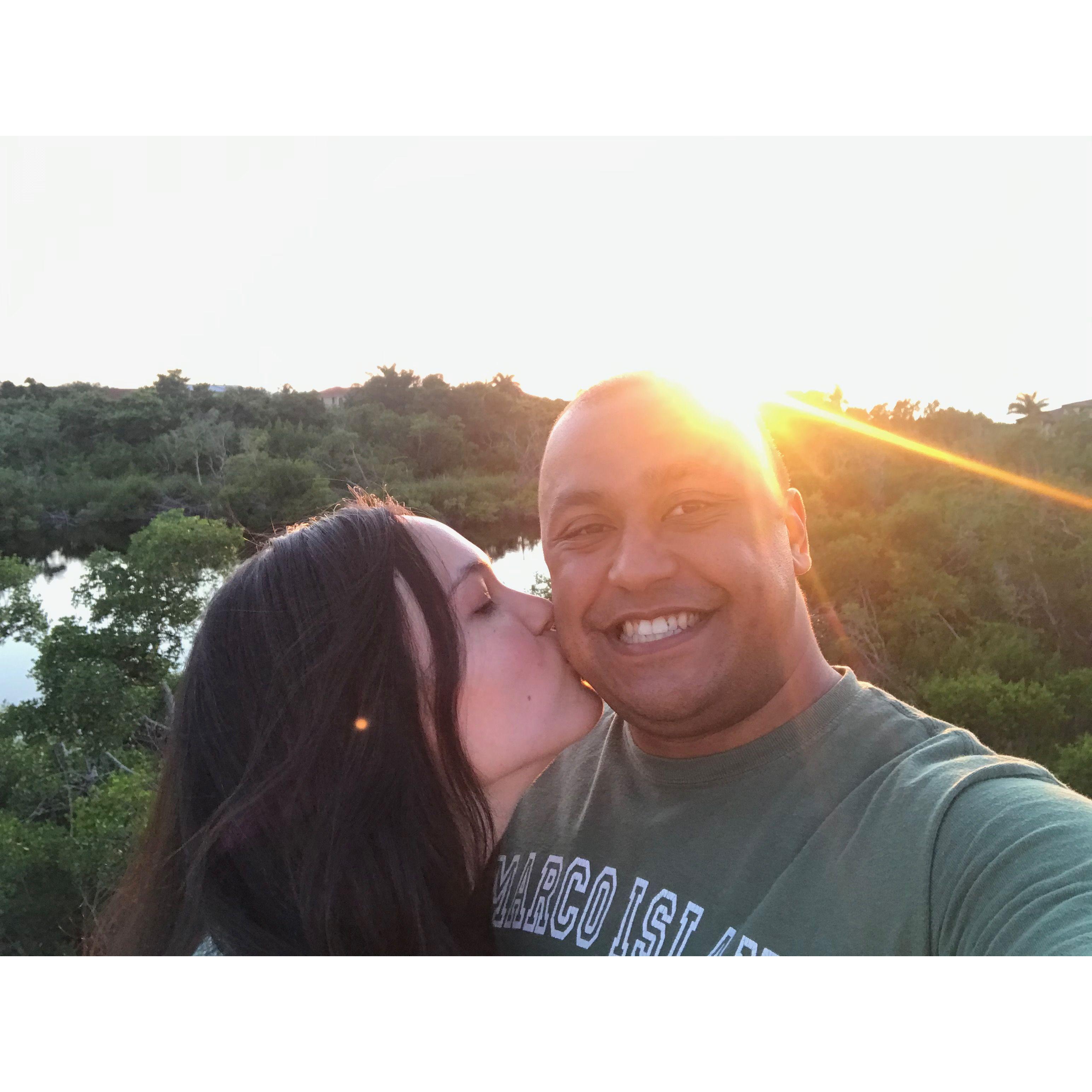 Our first (of many) trips to beautiful Florida where Jared's awesome parents live!