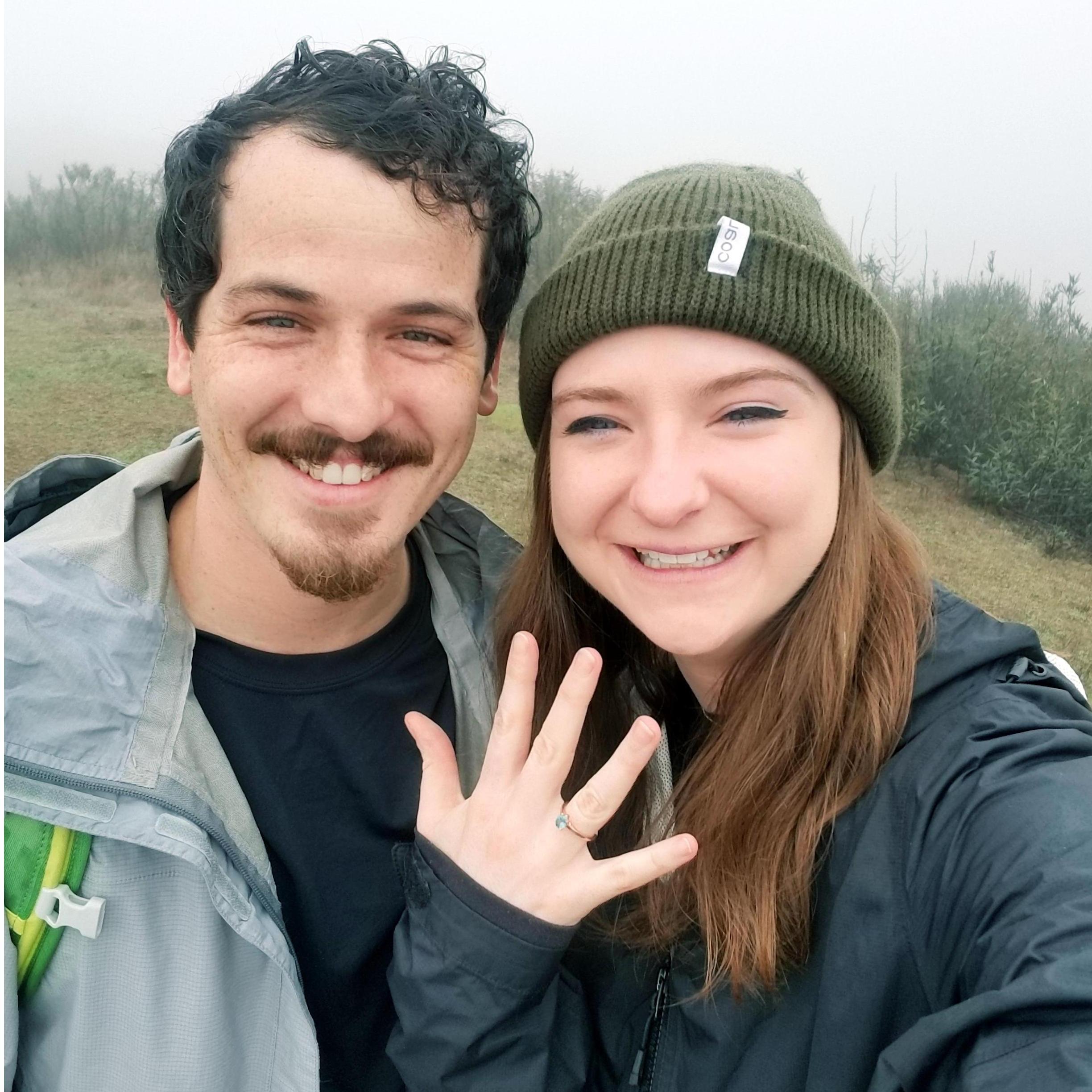 Right after Mark proposed!