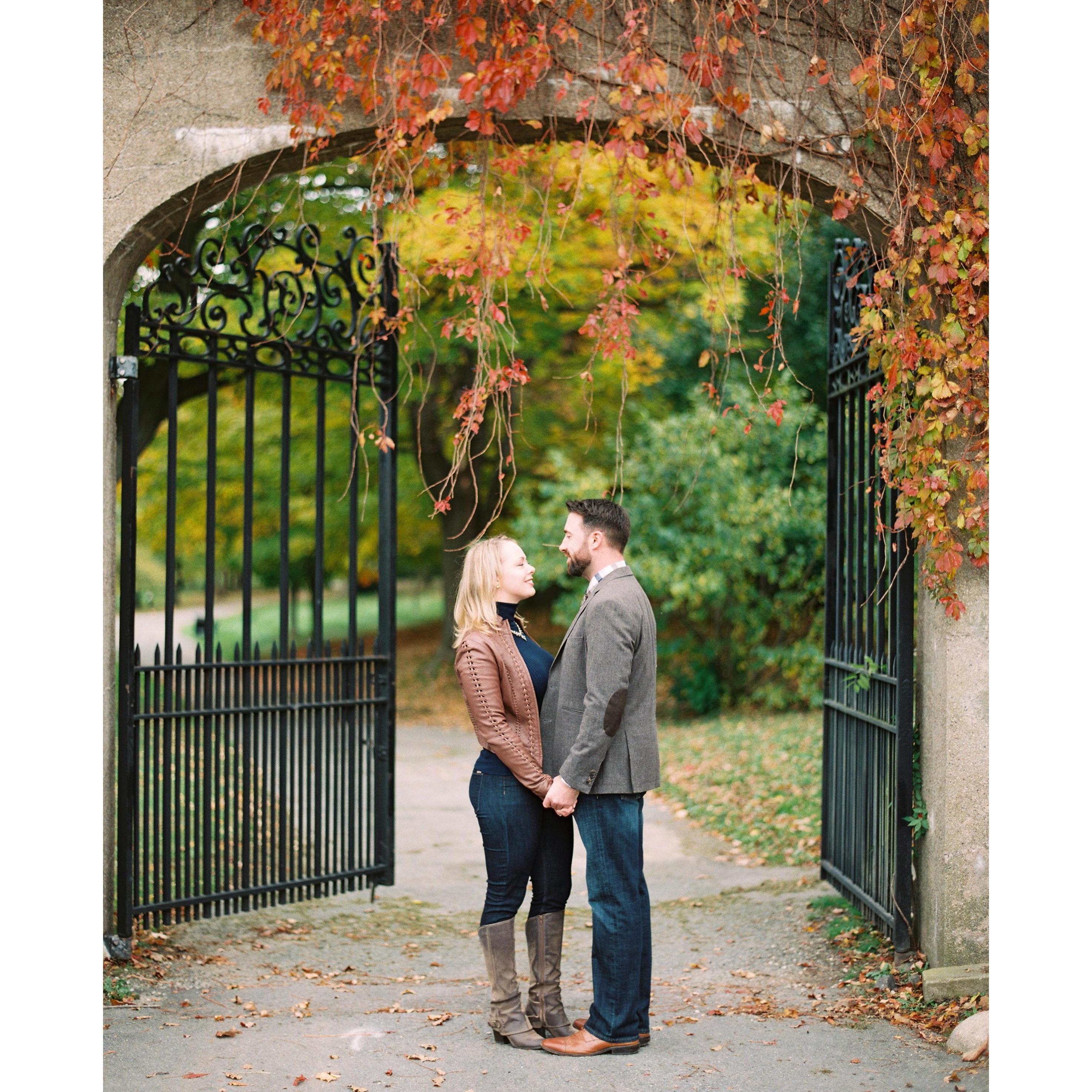 Engagement shoot, October 2019