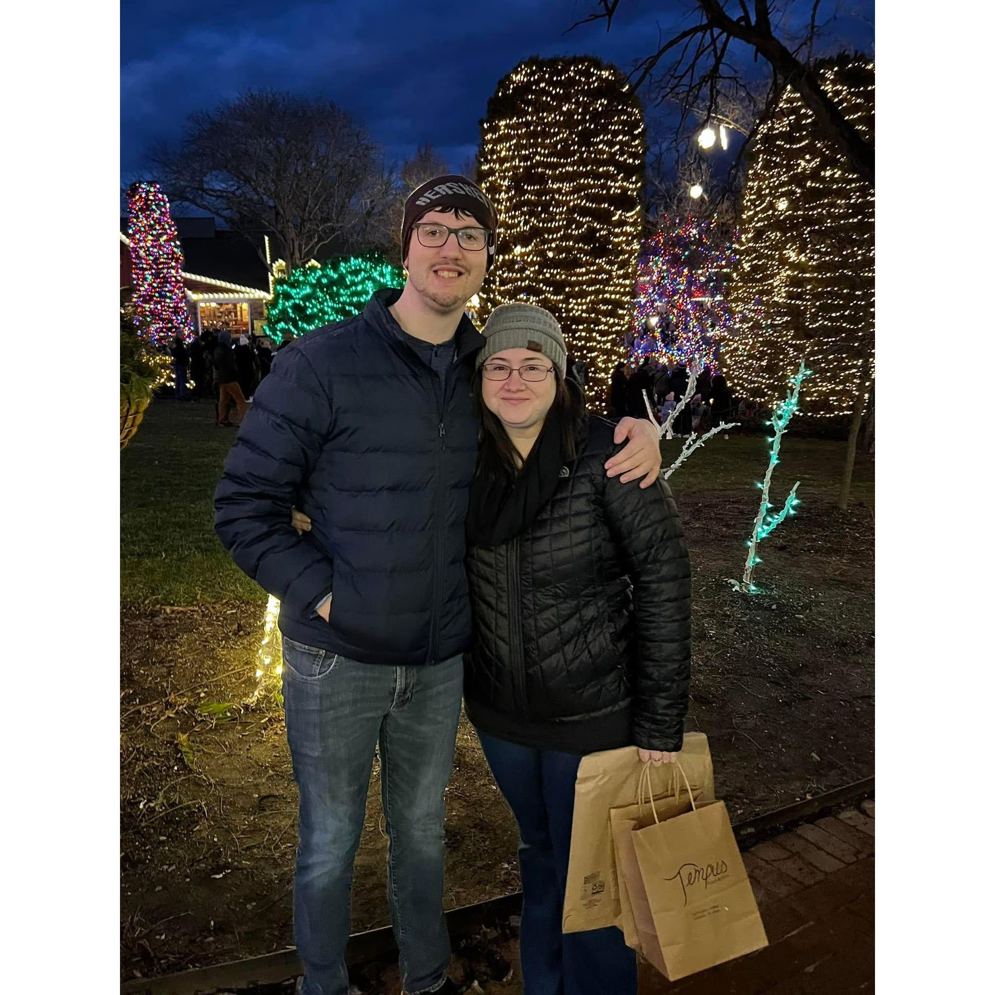 First Picture in Peddler's Village <3