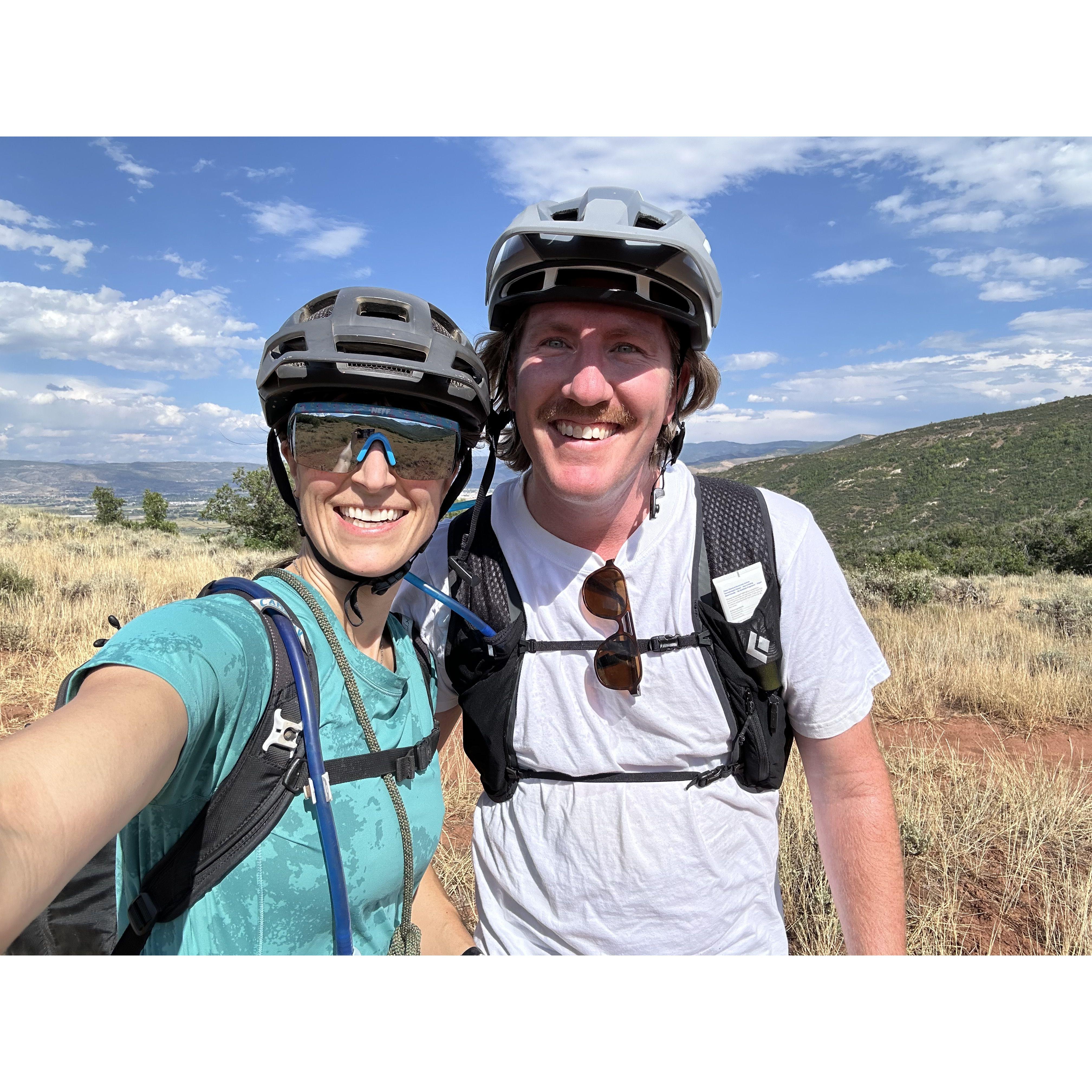 Brix splashed in a mud pit shortly after this picture was taken.