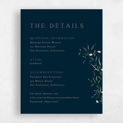 Deepest Teal, Black Wedding Enclosure - Pero