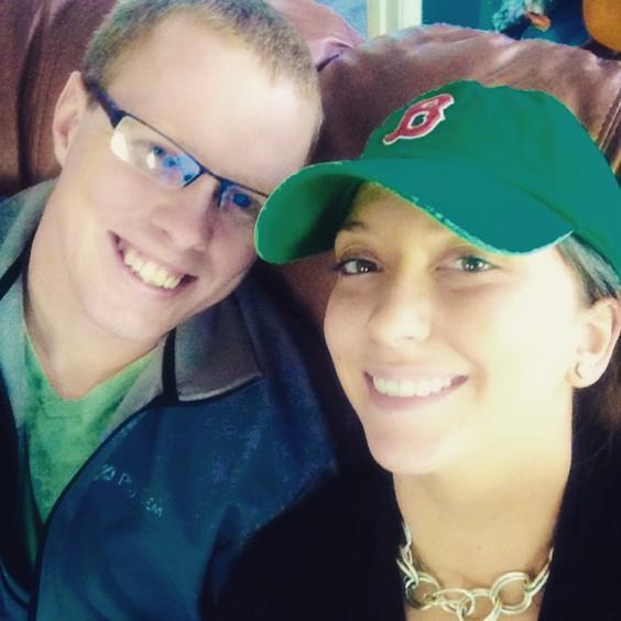 Mike visiting Emily's home in Connecticut - October 2015