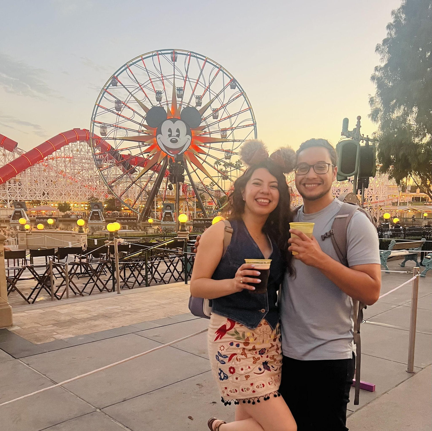 First Disneyland trip together.