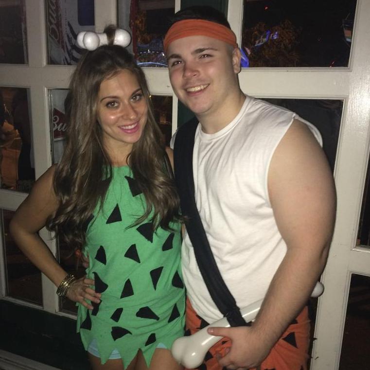 Pebbles & Bam Bam Senior Year Halloween