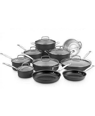 Chefs Classic Hard Anodized 17-Pc. Set