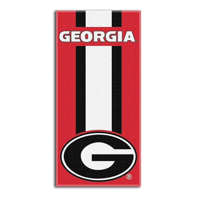 Northwest NCAA Georgia Bulldogs Unisex-Adult Beach Towel, 30" x 60", Zone Read