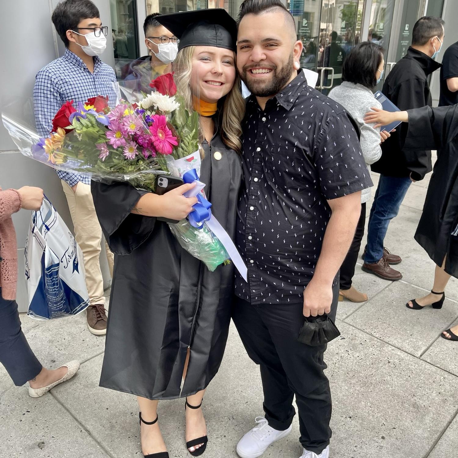 Kate’s nursing school graduation