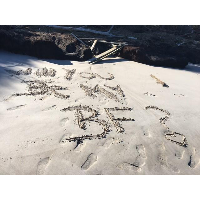 After Thomas asked me several times and I wasn't ready. It was my turn to take the leap and ask.