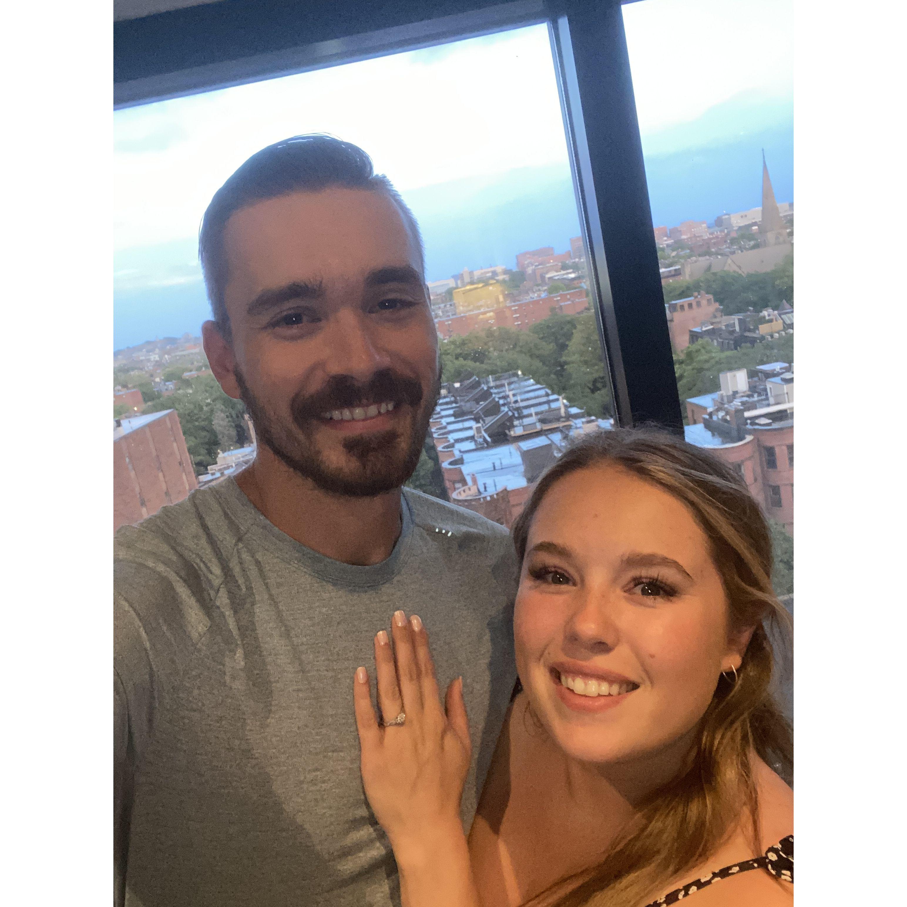 July 25th, 2022, The Day He Proposed on the Boston Harbor